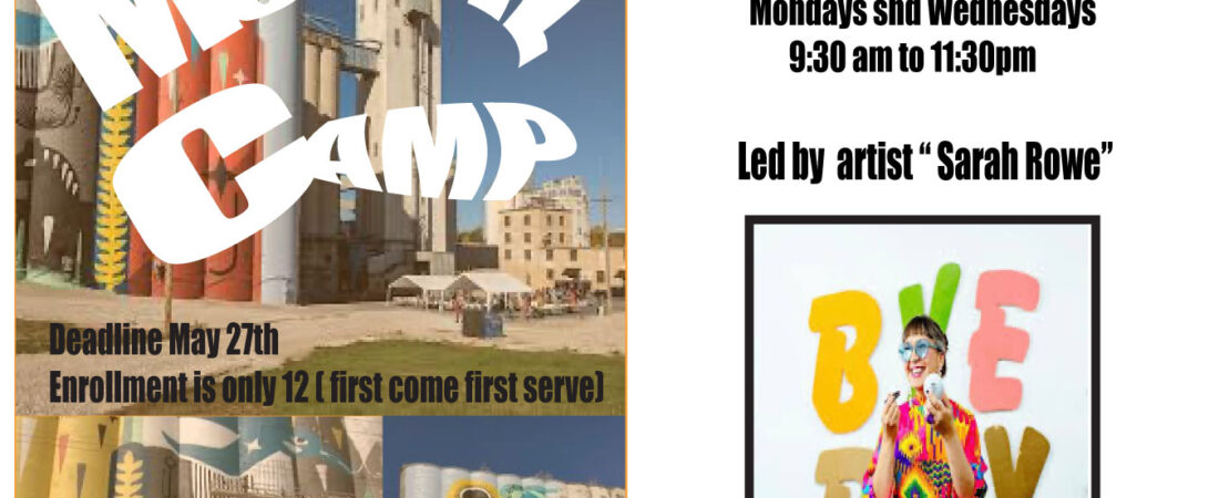 Youth Art Mural Camp Registration Deadline